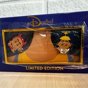 Limited Edition Disney aDorbs! Enamel Pin Set Gronk emperor’s new groove